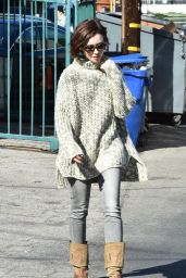 Lily Collins - Out in Los Angeles 2/2/2016