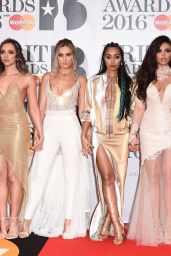 Little Mix - BRIT Awards 2016 in London, UK