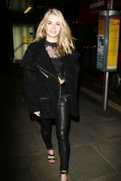 Lottie Moss Night Out Style - Centrepoint Ultimate Pub Quiz in London, February 2016
