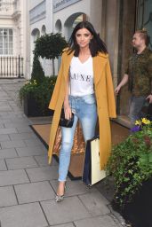 Lucy Mecklenburgh Casual Style - at the Aspinal Fashion Show in London 2/22/2016