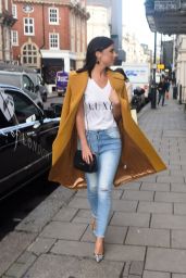 Lucy Mecklenburgh Casual Style - at the Aspinal Fashion Show in London 2/22/2016