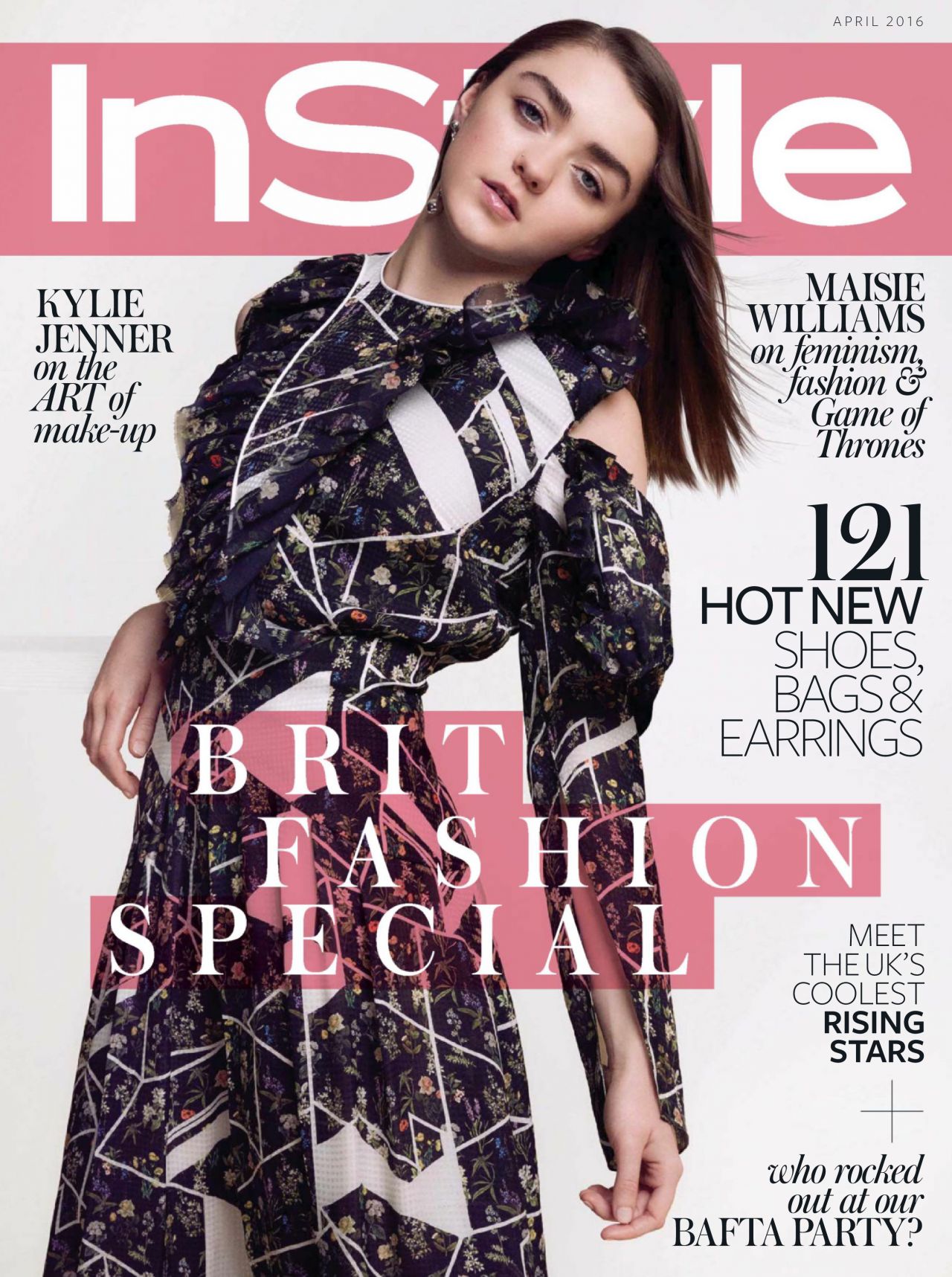 Maisie Williams - Instyle Magazine UK April 2016 Issue • CelebMafia