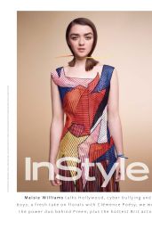 Maisie Williams - Instyle Magazine UK April 2016 Issue