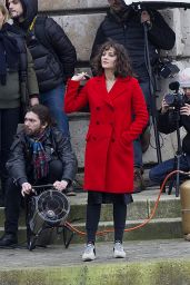 Marion Cotillard - On set of a Photoshoot in Paris 2/22/2016
