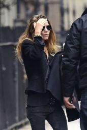 Mary Kate Olsen Wearing Skinny jeans - Out for Coffee in New York City 2/10/2016