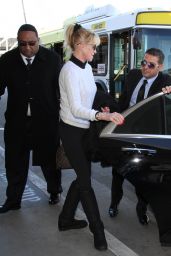 Melanie Griffith at LAX Airport in Los Angeles 2/2/2016