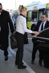 Melanie Griffith at LAX Airport in Los Angeles 2/2/2016
