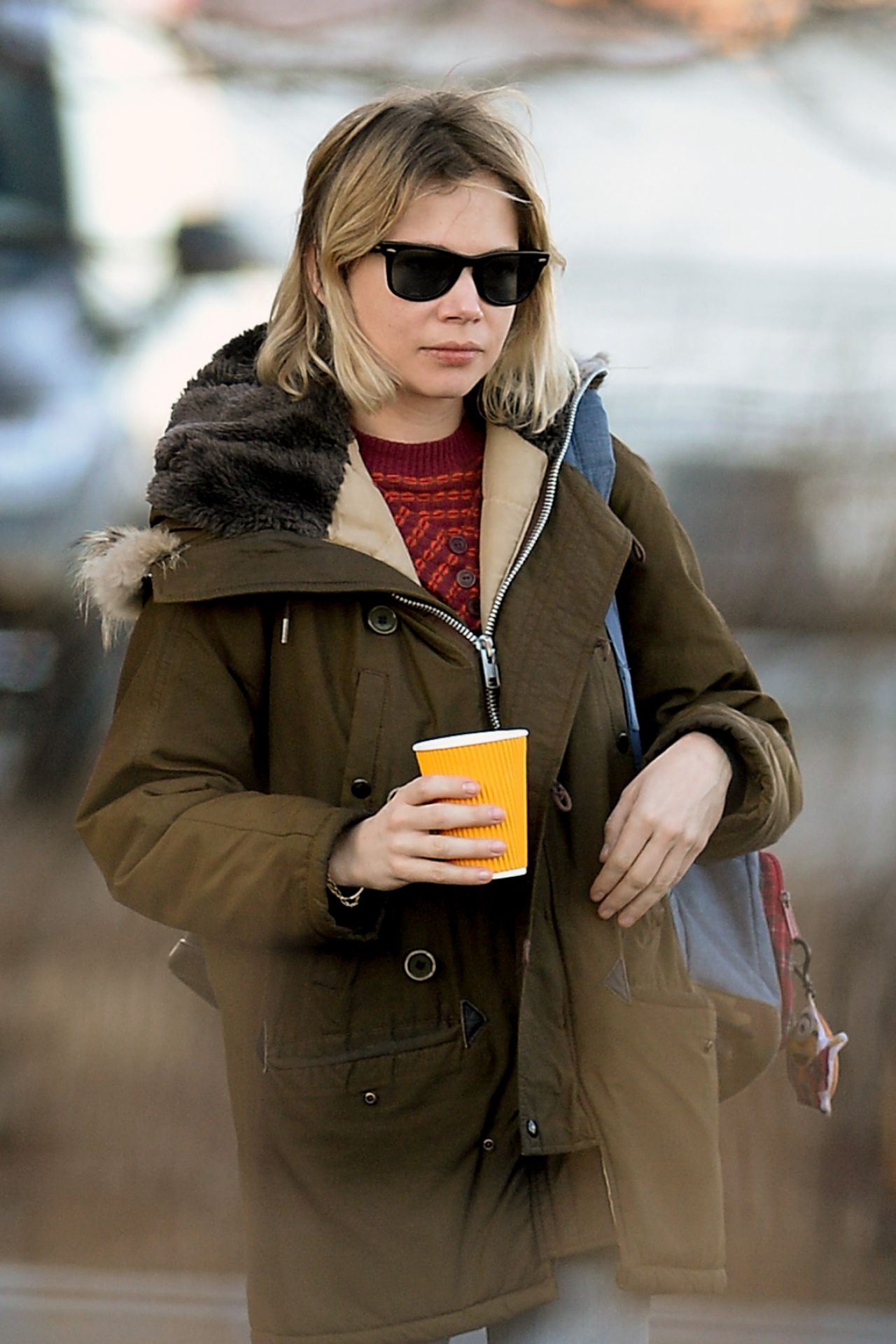 Michelle Williams Street Style - Out in New York City 2/22/16
