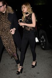 Nicola Peltz Night Out Style - Outside The Nice Guy 2/01/2016