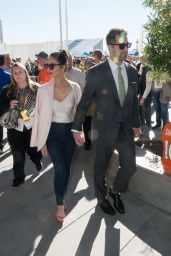 Olivia Munn - Arriving at Super Bowl 50 in San Francisco 2/7/2016