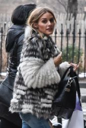 Olivia Palermo Casual Style - Out in NYC 2/1/2016 