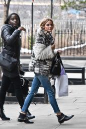 Olivia Palermo Casual Style - Out in NYC 2/1/2016 