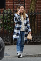 Olivia Wilde Street Style - New York City 2/17/ 2016