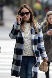 Olivia Wilde Street Style - New York City 2/17/ 2016