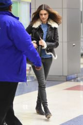 Rachel Weisz Casual Style - JFK Airport in NYC 2/2/2016 