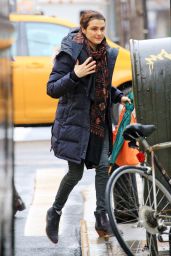 Rachel Weisz is Ready for Sweater Weather - NYC, February 2016