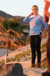 Reese Witherspoon - on Set at Malibu Beach 2/16/ 2016
