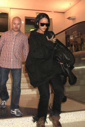 Rihanna - LAX Airport in Los Angeles, CA 2/10/2016