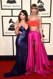Selena Gomez & Taylor Swift – 2016 Grammy Awards in Los Angeles, CA