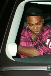 Serena Williams Night Out Style - The Nice Guy in West Hollywood 2/3/2016