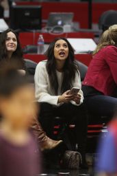 Shay Mitchell - Clippers Game at Staples Center in Los Angele 1/31/2016