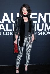 Shenae Grimes – Saint Laurent Show at The Palladium in Los Angeles 2/10/2016