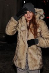 Sophie Turner Winter Style - Out in Montreal 2/18/2016