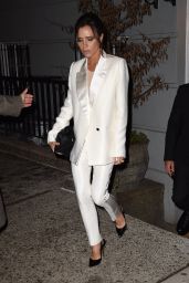 Victoria Beckham - Leave a Dinner Party at Anna Wintour