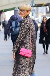 Zendaya Coleman Street Fashion - Out in New York City 2/22/2016 