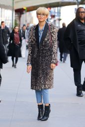 Zendaya Coleman Street Fashion - Out in New York City 2/22/2016 