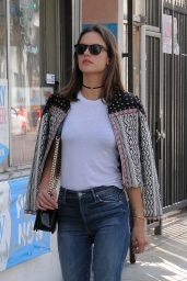 Alessandra Ambrosio Casual Style - Out in Los Angles, CA 3/19/2016