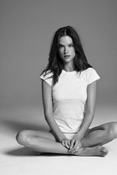 Alessandra Ambrosio Photos - Re/Done Hanes Perfect Tee Campaign 2016 