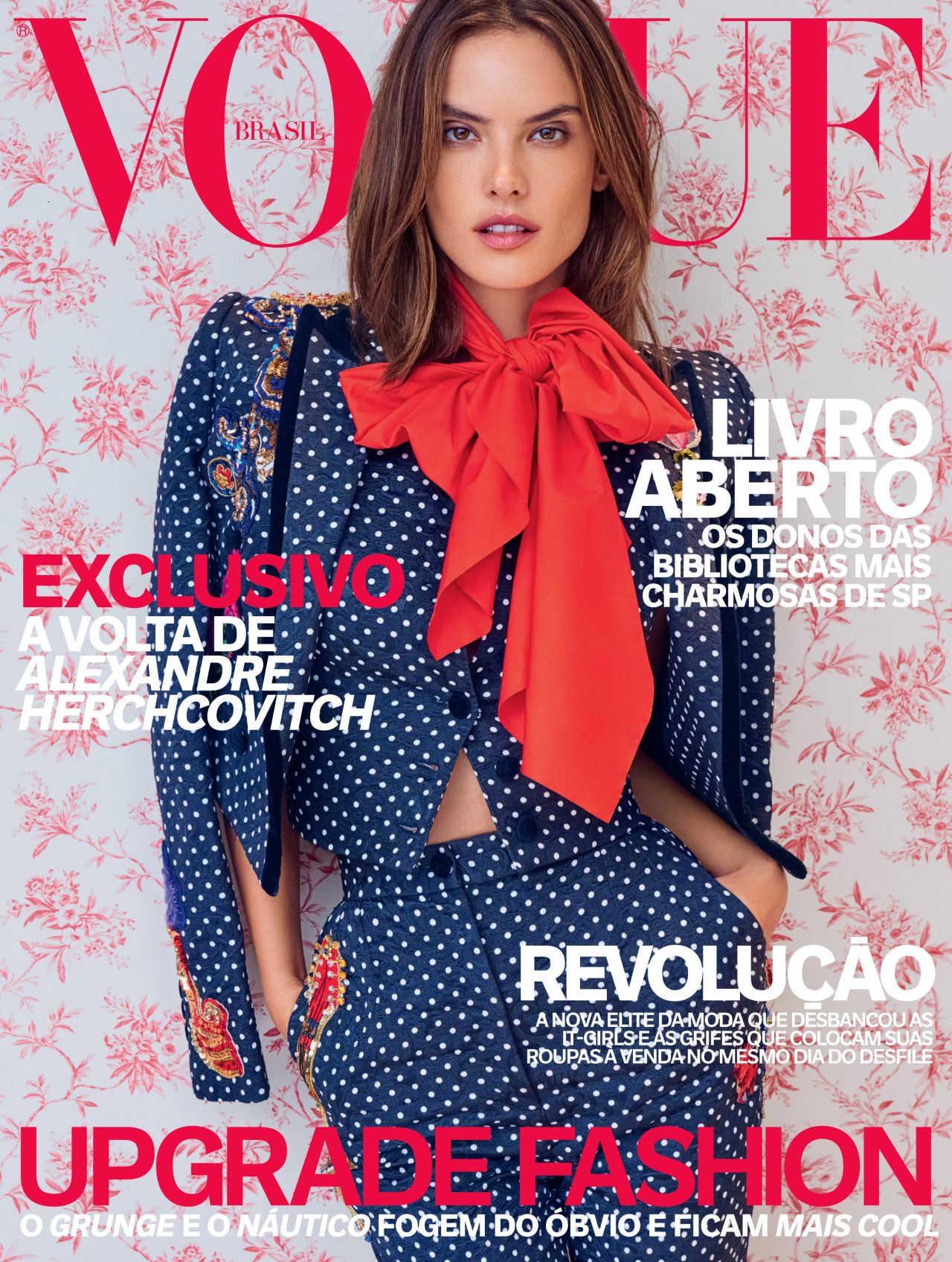 Alessandra Ambrosio - Vogue Magazine Brazil April 2016 Cover and Pics ...