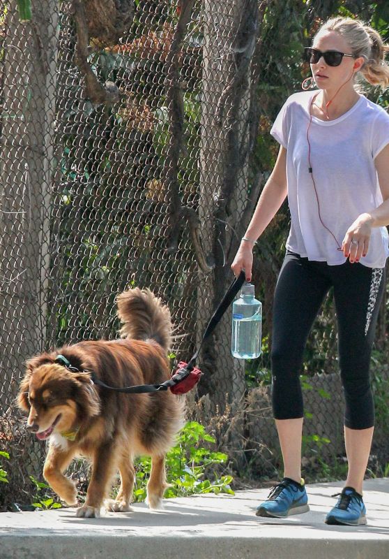 Amanda Seyfried - Out With Finn in Los Angeles 3/19/2016 