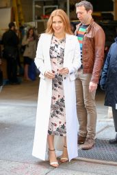 Amy Adams Style - Visits Live! with Kelly and Michael in New York City 3/24/2016 