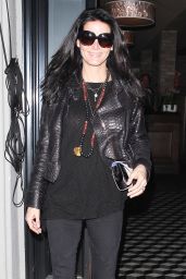 Angie Harmon Night Out Style - at Craig