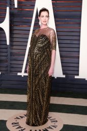 Anne Hathaway – 2016 Vanity Fair Oscar Party in Beverly Hills, CA