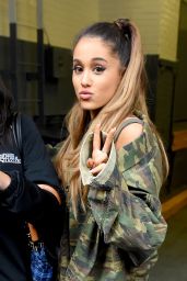 Ariana Grande - Greeting Fans Outside Z100 Studios in New York City, NY 3/15/2016