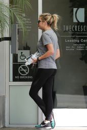 Ashley Benson in Spandex - Out in West Hollywood 3/28/2016