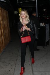 Ashley Benson Night Out Style - at the Nice Guy in West Hollywood, February 2016
