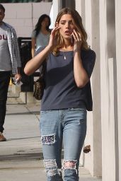 Ashley Greene in Ripped Jeans - Out in Studio City, 3/9/2016