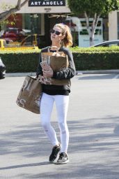 Ashley Greene - Starts Her Week Off With Grocery Shopping in Beverly Hills 3/28/2016