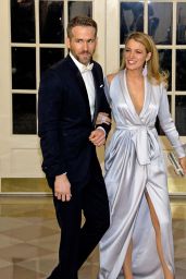 Blake Lively - Trudeau State Dinner in Washington, DC 3/10/2016