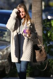 Cameron Diaz Tries to Shield Her Face From the Sun - Beverly Hills, March 2016