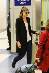 Cara Delevingne at JFK Airport in New York City 3/23/2016