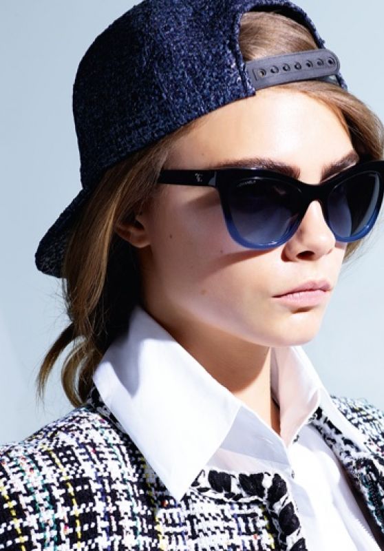 Cara Delevingne - Chanel Eyewear Spring 2016