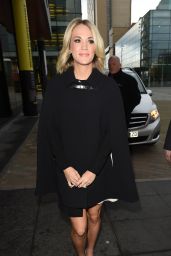 Carrie Underwood at BBC Breakfast in Manchester, UK 3/10/2016