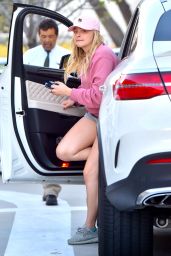 Chloë Grace Moretz Leggy in Shorts - Out in Beverly Hills 3/15/2016