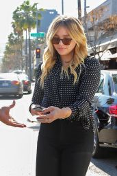 Chloë Grace Moretz Style - Lunch at Il Pastaio in Beverly Hills, 3/17/2016