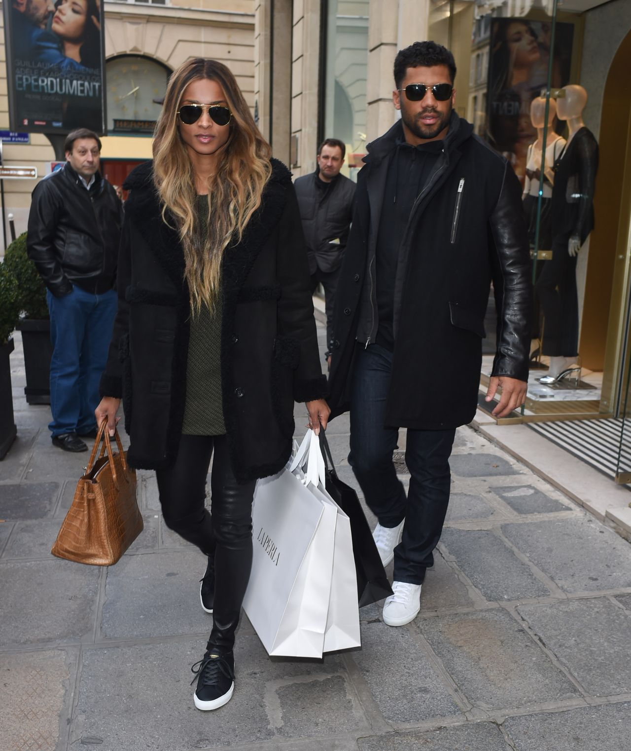 Ciara - Shopping in Paris, France 3/6/2016 • CelebMafia